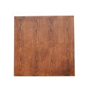こたつ板 コタツ天板 取替え天板 90×90センチ正方形 国産品(日本製)片面仕様 天然杢タモ突板 ブラウン色