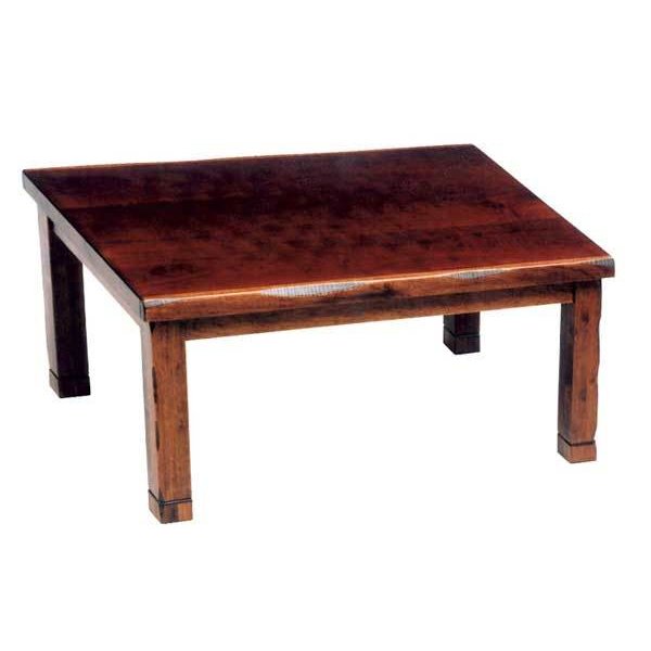 家具調こたつ コタツ 正方形80角 新和風 継脚式 ハーバー80 ウォールナット