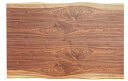 コタツ板 こたつ天板 120×80センチ長方形 国産品(日本製)片面仕様 皮付きウォールナット