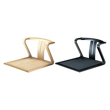和風座いす木製曲げ木座椅子2色対応完成品国産品（日本製）天童木工