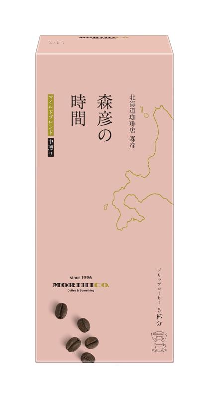 AGF 森彦の時間 ドリップコーヒー マイルドブレンド 5袋×3箱 【 中煎り 】 【 上置きドリッパー 】 50グラム (x 3)のサムネイル