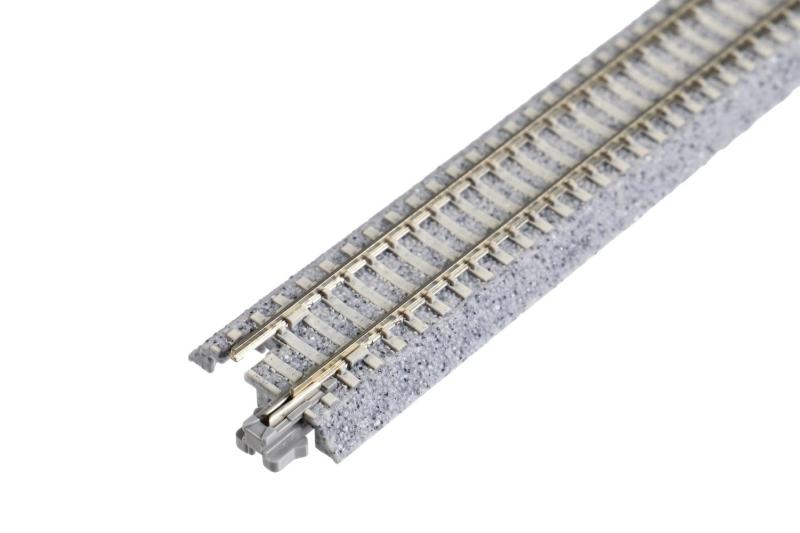 sanvinoのKATO Nゲージ 複線駅構内延長線路 248mm 4本入 20-875 鉄道模型 レールセット｜アングル3