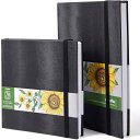 Ohuhu スケッチブック マーカー用画用紙 厚口 a4・正方形 200gsm 210*210mm/210*297mm アルコールマーカー スケッチブック オフフ イラスト 紙 スケッチ/落書き/メモ/塗り絵 子供/大人/アマ/プロ 誕生