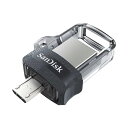 256GB SanDisk サンディスク USBメモリー Ultra Dual Drive m3.0 OTG(Android対応) USB3.0対応 R:150MB/s 海外リテール SDDD3-256G-G46(2)