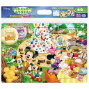 テンヨー(Tenyo) チャイルドパズル ディズニー キャンプじょうでさがそう 60ピース こども向けパズル DC-60-116 抗菌コート おかたづけ専用カバ...