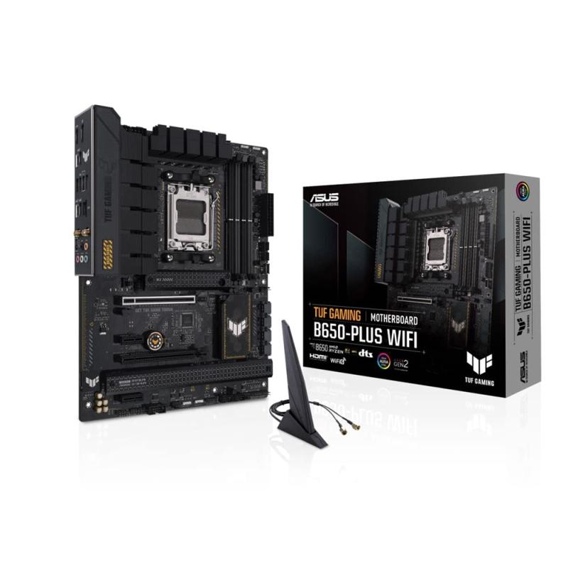ASUS TUF GAMING B650-PLUS WIFI AMD Ryzen 7000 シリーズ AM5 対応 B650 搭載 ATX マザーボード/品
