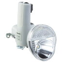 パナソニック(Panasonic) LED発電ランプ ワイドLED 自転車 グレー/ブラック W58×D128×H105mm NSKL138(4)