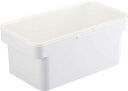 山崎実業(Yamazaki) 密閉 ペットフードストッカー 1.5kg 計量カップ付 ホワイト 約W28×D16.5×H12.2cm(蓋開口時:約H27cm) タワー フードストッカー 保存容器 5609