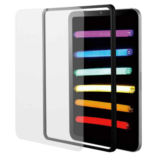 エレコム iPad mini7(A17 Pro 2024年) mini6 第6世代 液晶保護 ガラスフィルム ガイドフレーム付 TBWA21SFLGGJ エレコム iPad mini7(A17 Pro 2024年) mini6 第6世代 液晶保護 ガラスフィルム ガイドフレーム付 TBWA21SFLGGJ