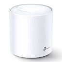 TP-Link メッシュ WiFi 6 ルーター 【 PS5 / ipad/Nintendo Switch/iPhone シリーズ メーカー動作確認済み 】 Alexa 認定製品 スマートテレビ 対応 メッシュWi-Fi無線LANルーター スマートホーム