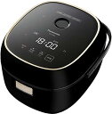 パナソニック 炊飯器 3.5合 ひとり暮らし IH式 フラット天面 ブラック SR-KT060-K(2)