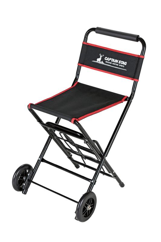 キャプテンスタッグ チェアキャリー 【椅子とカートの1台2役】 UL-1005