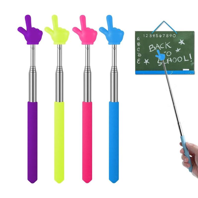 指示棒 指し棒 指差し棒 ポインター 教師ポインター ハンドポインター 伸縮式 伸縮ポール 小型 便利な..