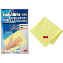 3M マイクロファイバー クロス ふきん 雑巾 高機能 業務用 黄 スコッチブライト WC5000 YEL