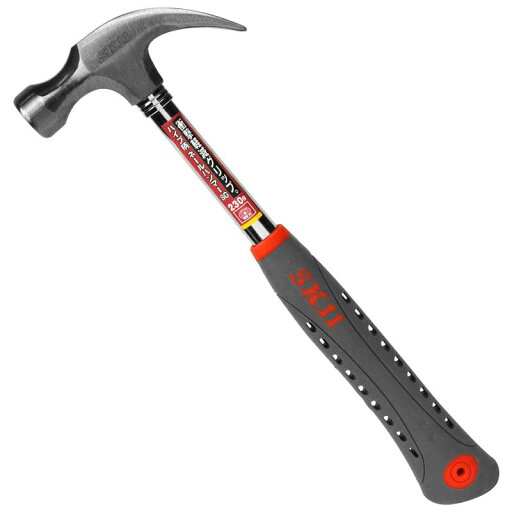 SK11(エスケー11) パイプ柄ネールハンマー 衝撃軽減グリップ 230g SK11(エスケー11) パイプ柄ネールハンマー 衝撃軽減グリップ 230g