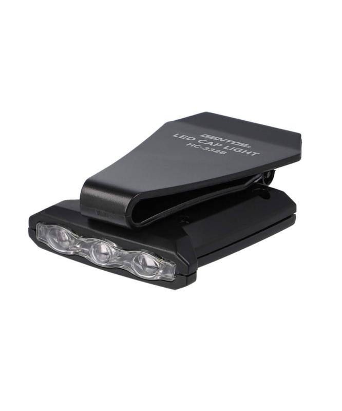 GENTOS(ジェントス) 帽子につけるライト LED(赤色/白色) USB 充電式/ボタン電池 20~160ルーメン HC-15R/HC-332B キャップライト