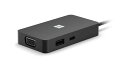 マイクロソフト USB-C トラベル ハブ SWV-00006 : ドッキングステーション 軽量 マルチUSB HDMI 有線LAN アクセサリ充電 (ブラック) Windows Mac Android Chrome Surface 対応|詳細画像