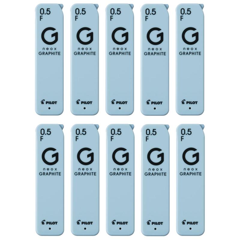 PILOT シャープ替芯 ネオックス・グラファイト 0.5mm F 10個 10HRFG05F