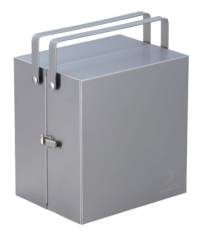 キャプテンスタッグ(CAPTAIN STAG) スパイスボックス 調味料入れ ステンレス マルチBOX コンパクト トール フレームワーク UP-2010 / UP-2011