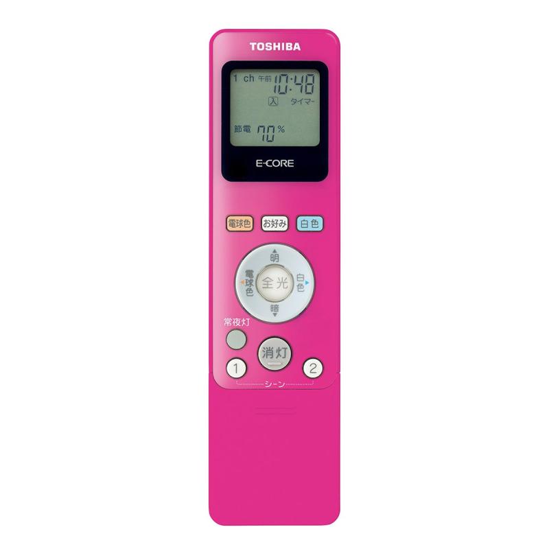 東芝(TOSHIBA) LEDシーリングライトリモコン部品 あとからリモコン タイマー付き 調光メモリ可能 FRC-194T(2)