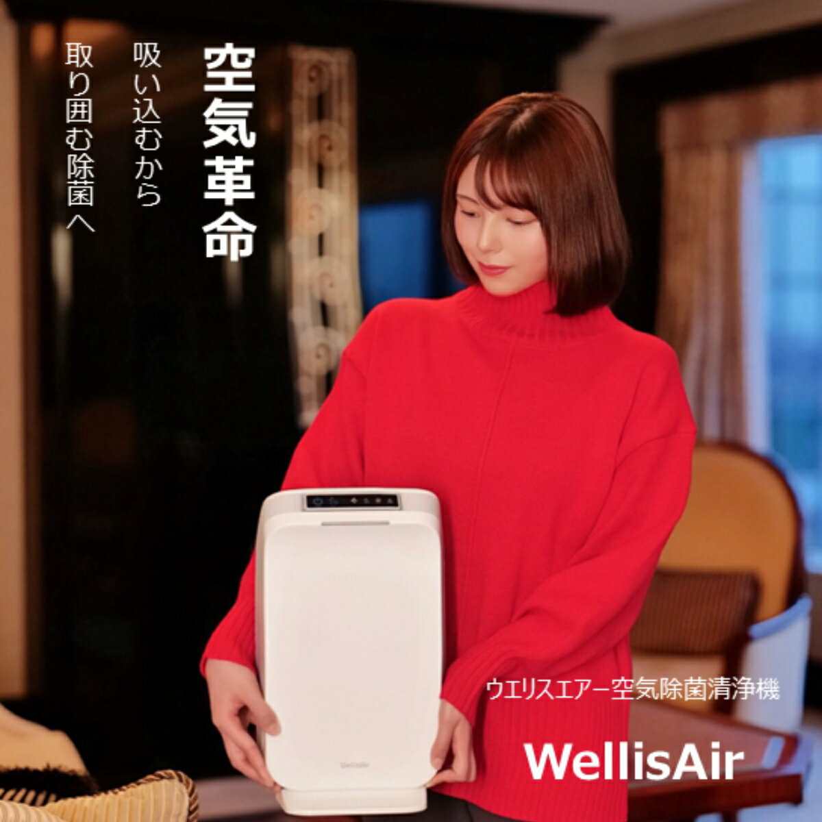 【特許取得済】 空気清浄機 ウイルス対策 大型 業務用 50畳 Wellis Air ウエリスエアー カートリッジ 空気除菌清浄機 世界レベル コン..