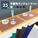 選べる5種展開 不織布ランチョンマット ランチ ピクニック 使い捨て 小学校 給食 カフェ レストラン キッチンカー 業務用 まとめ買い プレートマット ランチマット テーブル クロス シンプル カラバリ豊富 食卓 テーブルマット SDGs