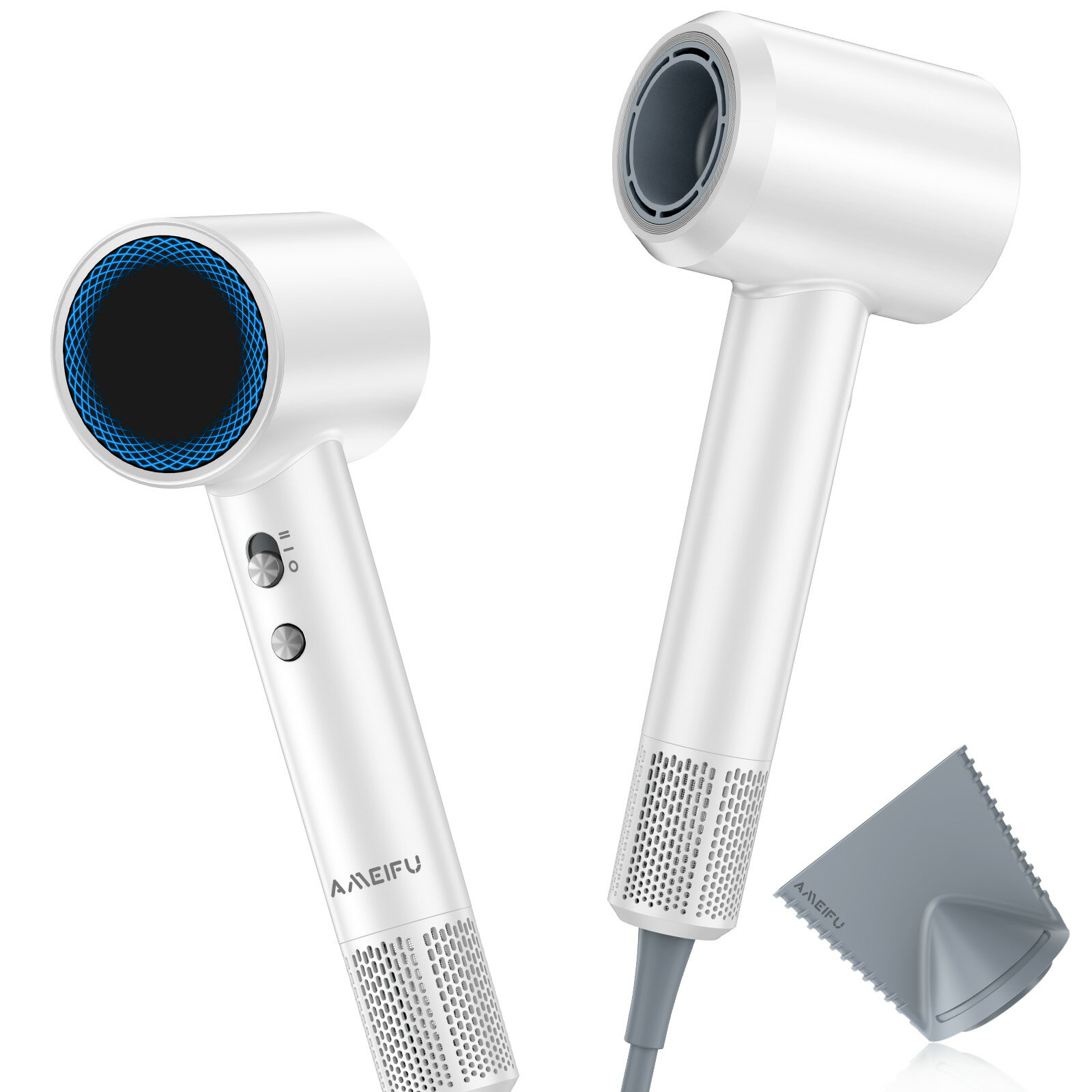 ドライヤー 速乾 業界初! 高速 ヘアドライヤー 大風量 1200w マイナスイオン 高速ドライヤー 4段階 温..