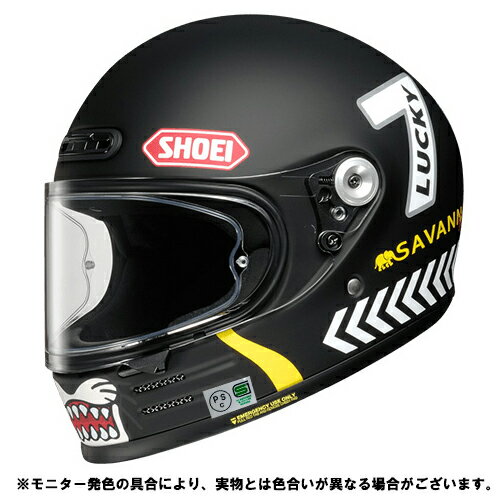 Glamster CHEETAH CUSTOM CYCLES グラムスター チーターカスタムサイクルズ TC-5 ブラック／イエロー バイク用 ヘルメットS(55-56cm)、L(59-60cm)、XL(61-62cm)、XXL(63-64cm)