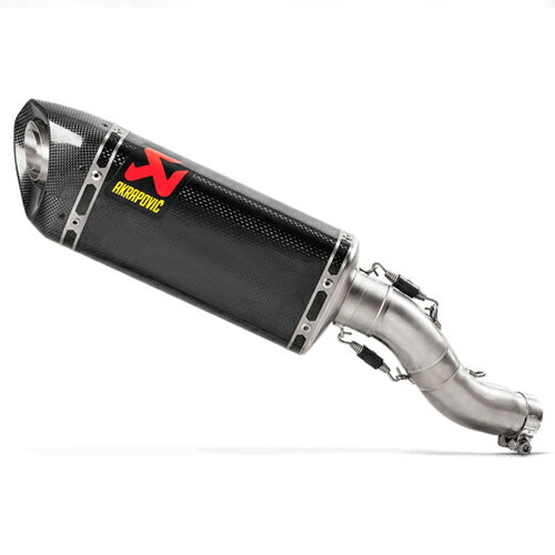 AKRAPOVIC スリップオンライン カーボン JMCA CBR250RR 17-23 【型式:2BK-MC51／8BK-MC51】対応　アクラポビッチ　オートバイ用　マフラー