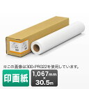プロッター用紙・ロール紙(印画紙・半光沢・1067mm×30.5m・42インチロール)