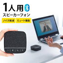 Web会議 マイク スピーカー スピーカーフォン 小型 在宅