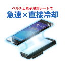 【4/5限定！抽選で100％ポイント還元 】スマホクーラー 瞬間冷却 コンパクト 充電式 ペルチェ素子 静音 スマートフォン 暑さ対策 冷却グッズ スマホ熱中症