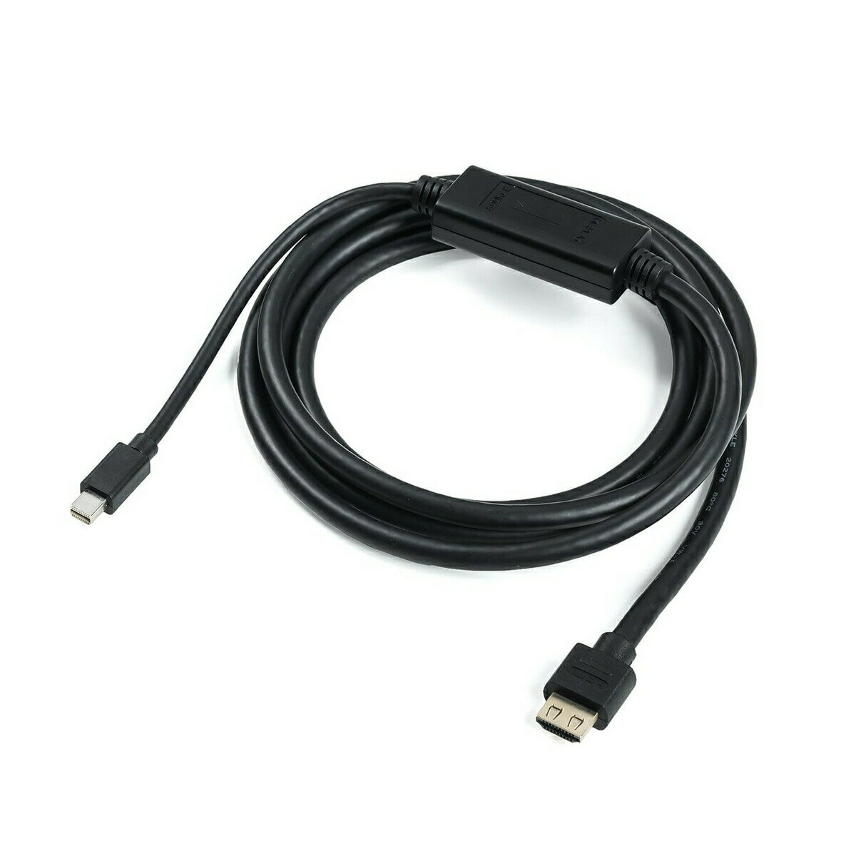 【楽天1位受賞】Mini DisplayPort-HDMI変換ケーブル 2m 4K/60Hz対応 アクティブタイプ Thunderbolt変換 4K出力可能 Surface Pro 4対応 ラッチ内蔵 MiniDisplayPort HDMI変換 ディスプレイポート