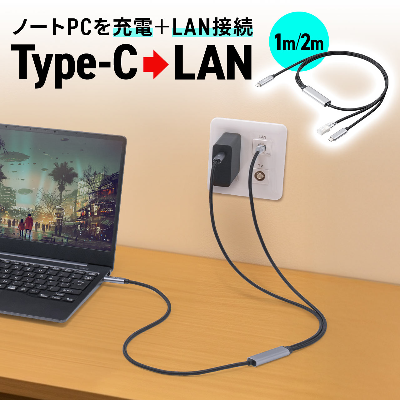USB Type-C LANѴ֥ ƥ6 c RJ45 ӥå PD100W C to LAN MACɥ쥹ѥ롼б ؤλå å奱֥