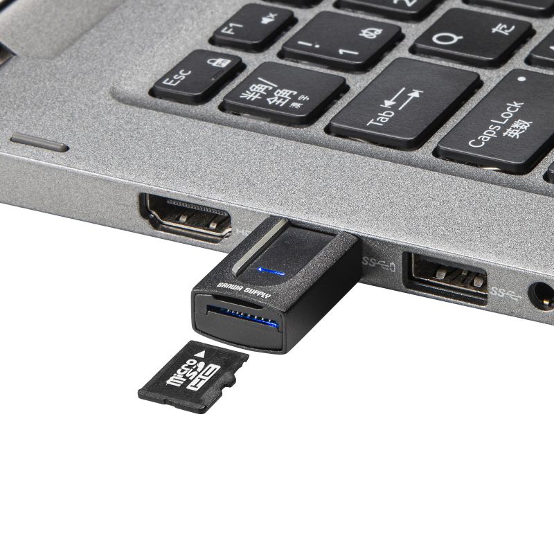超小型microSDカードリーダー USB A...の紹介画像2