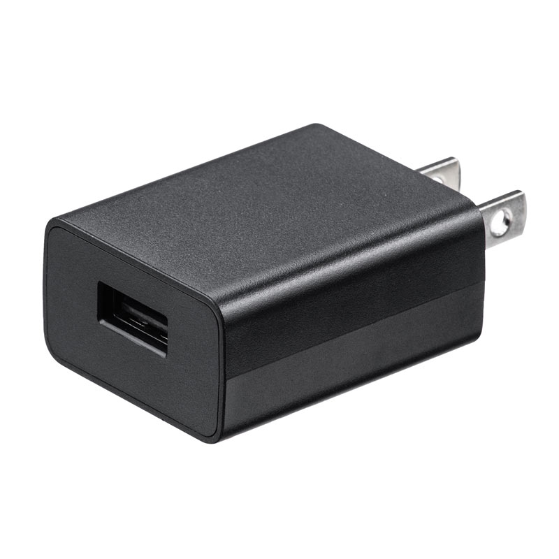 【6/4(木)20時開始！最大10%OFFクーポン配布中】 USB充電器（1A・ブラック）