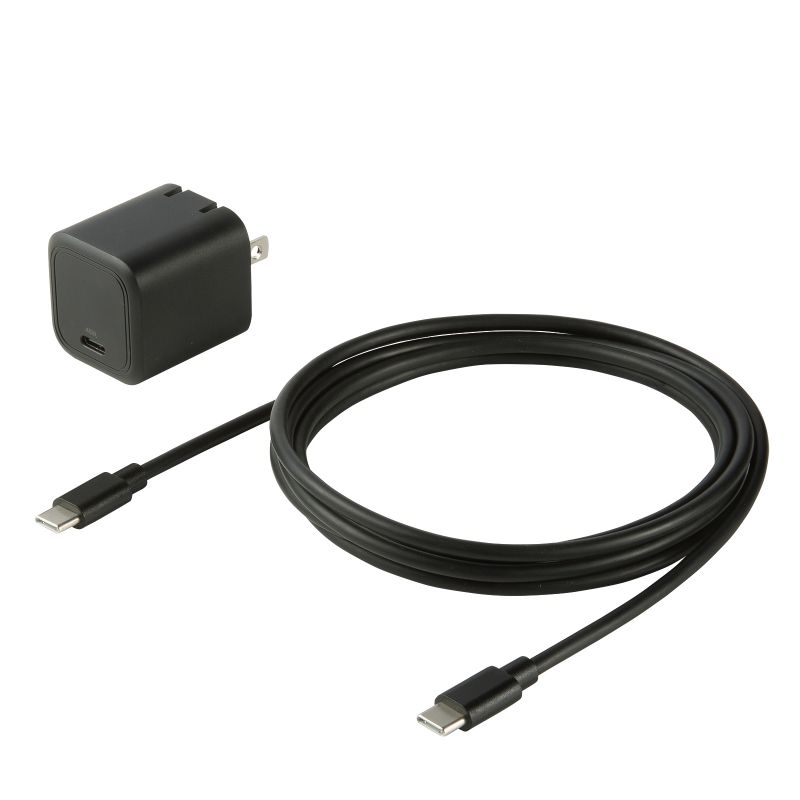 【6/4(木)20時開始！最大10%OFFクーポン配布中】 USB充電器 PD45W Type-Cケーブル付き 2m C×1 GaN採用 PD-PPS対応 折りたたみ式プラグ 超小型 急速充電 ノートパソコン スマホ タブレット PSE適合商品 ACA-PD109SETBK サンワサプライ