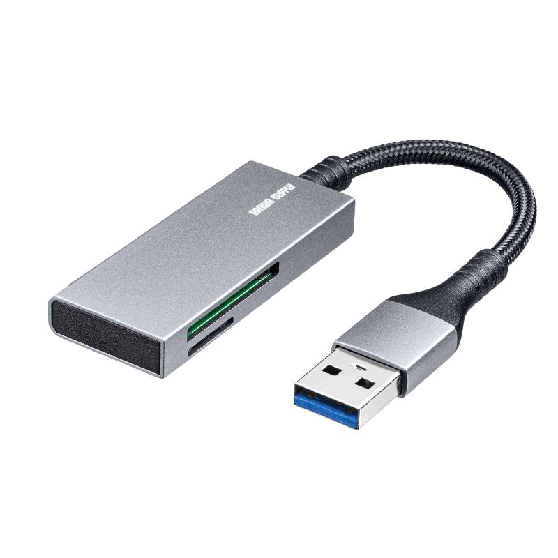 ɥ꡼ USB3.2 Gen1 å奱֥ SD microSD  ѥ  ѡԡɥ⡼ ADR-3MSD2S 掠ץ饤