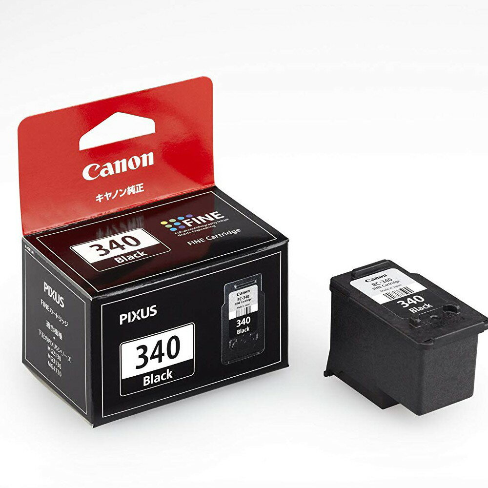 純正インク キャノン BC-340 (ブラック) FINEカートリッジ【Canon】