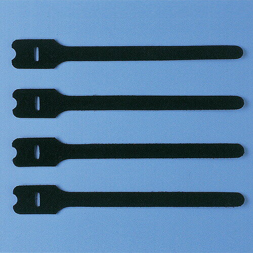 ケーブルタイ（面ファスナー・ブラック・4本入り） CA-MF3KN サンワサプライ