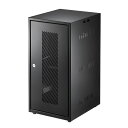機器収納ボックス 機器収納ラック マルチラック NAS、HDD、ルーター、ネットワーク機器 幅30×奥行35×高さ60cm 鍵付 CP-KBOX7BK