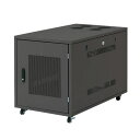 サーバーラック 19インチ 小型 12U ネットワーク機器収納ラック ルーター/NAS/ハブ/UPS 奥行70cm 横幅スリム