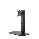 モニタースタンド ディスプレイスタンド 1画面 最大32インチ 高さ調整対応 耐荷重8kg CR-LAD101BK