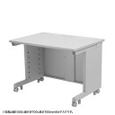 eデスク セミーオーダーデスク 特注 オフィスデスク パソコンデスク グレー 幅105cm 奥行80cm 高さ72cm【受注生産品】 ED-SK10580GY72(3)