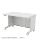 eデスク オフィスデスク 事務机 平机 セミーオーダーデスク 特注 ホワイト 幅140cm 奥行75cm 高さ72cm【受注生産品】(3)
