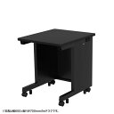 【スーパーSALE限定!最大800円OFFクーポン配布中!】eデスク オフィスデスク 事務机 平机 セミーオーダーデスク 特注 ブラック 幅65cm 奥行65cm 高さ70cm【受注生産品】