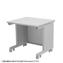【火曜限定 クーポンで3000円OFF】eデスク セミーオーダーデスク 特注 オフィスデスク パソコンデスク グレー 幅95cm 奥行75cm 高さ72cm【受注生産品】 ED-SK9575GY72