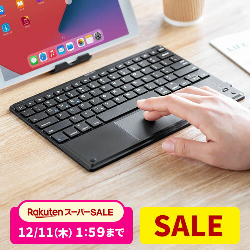 ワイヤレスキーボード iPad タッチパ