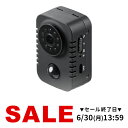 【最大10%OFFクーポン配布中!6/25(水) 23:59まで】防犯カメラ 小型 室内 ワイヤレス 赤外線カメラ 暗視 超小型カメラ 屋内用 フルHD 広角 録画 夜間撮影 赤外線LED 人感センサー 動体検知 バッテリー式 microSD 128GB対応