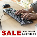 メカニカルキーボード キーボード 有線 日本語配列(JIS) 赤軸 テ...(2)